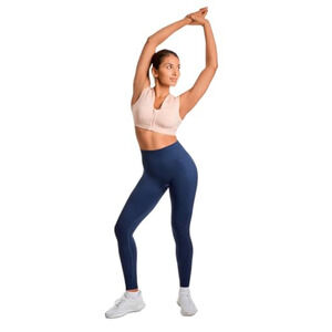 NWT Tommie Copper Womens Compression Leggings Seamless Knee Support Navy Size XL